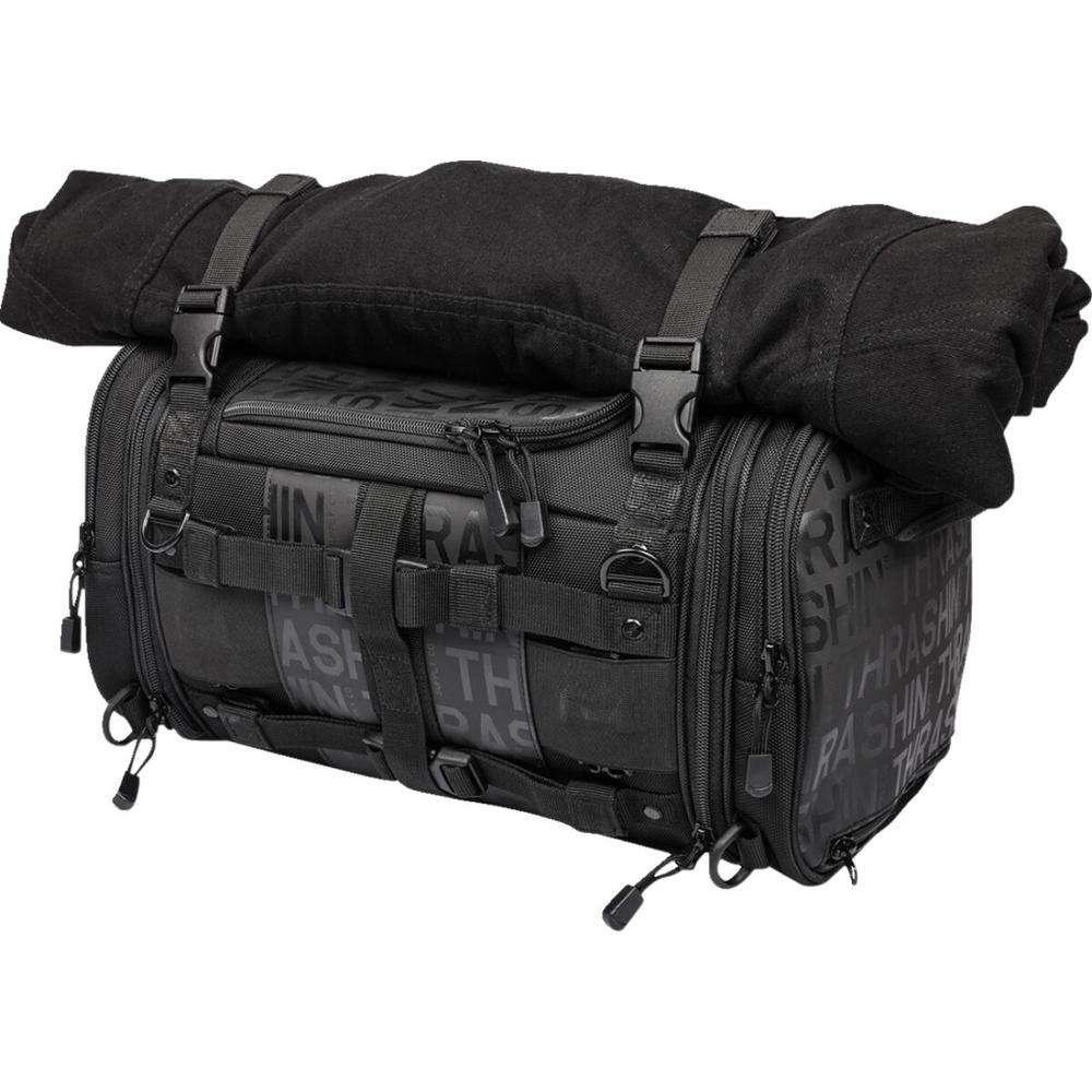 Thrashin Supply Company Passenger Bag Black - FREE UK Shipping, FREE 365 Day Returns | Moto Central