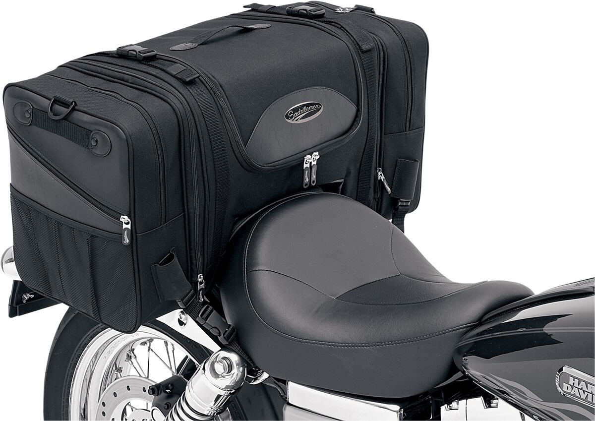 Saddlemen TS3200S Deluxe Cruiser Tail Bag Black - FREE UK Shipping, FREE 365 Day Returns | Moto Central