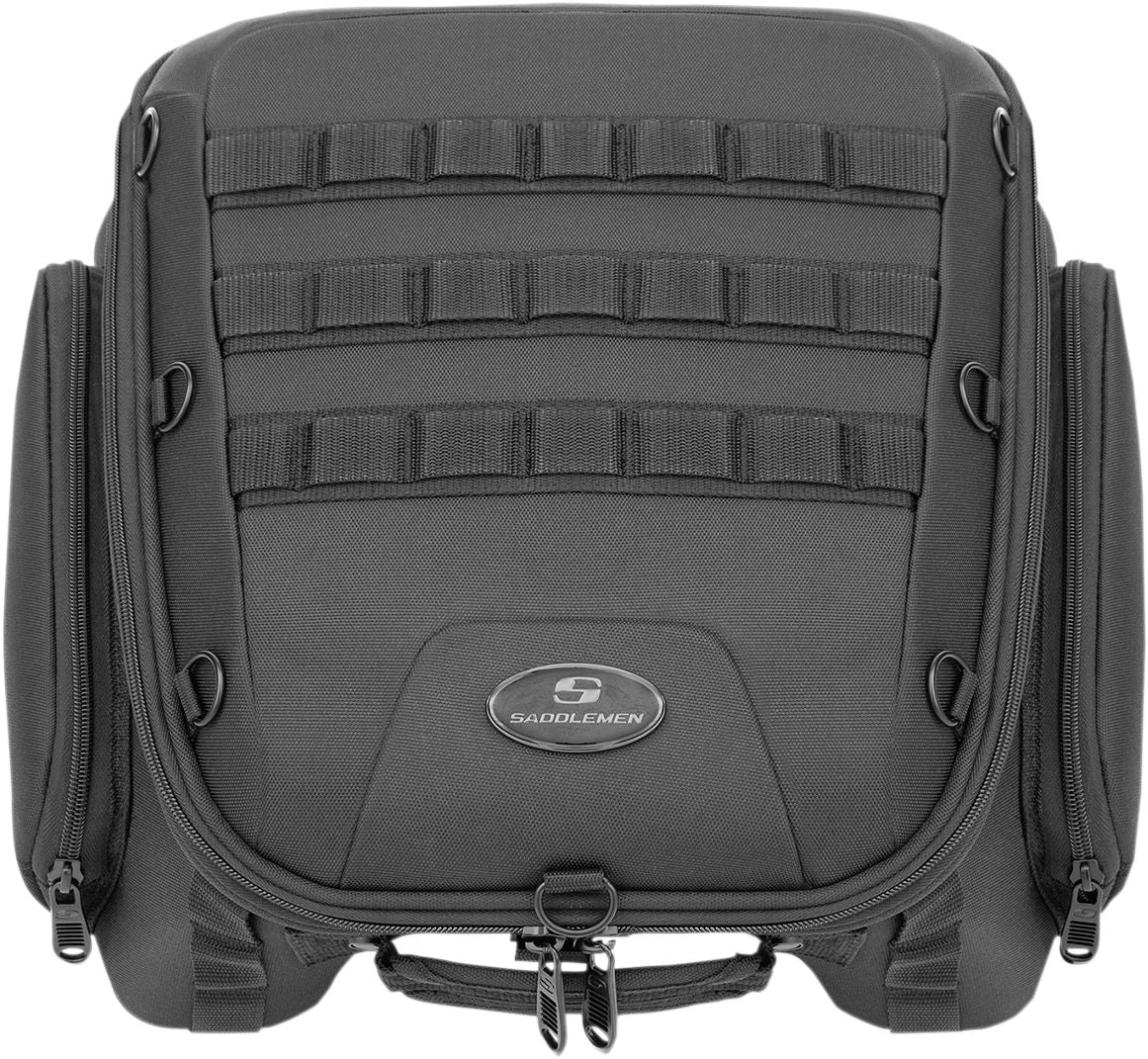 Saddlemen TS1450R Tactical Tunnel Bag Black  - FREE UK Shipping, FREE 365 Day Returns | Moto Central