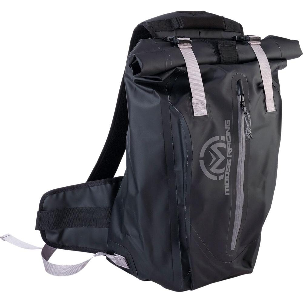 Moose Racing ADV1 Dry Backpack Black / Grey / White - FREE UK Shipping, FREE 365 Day Returns | Moto Central