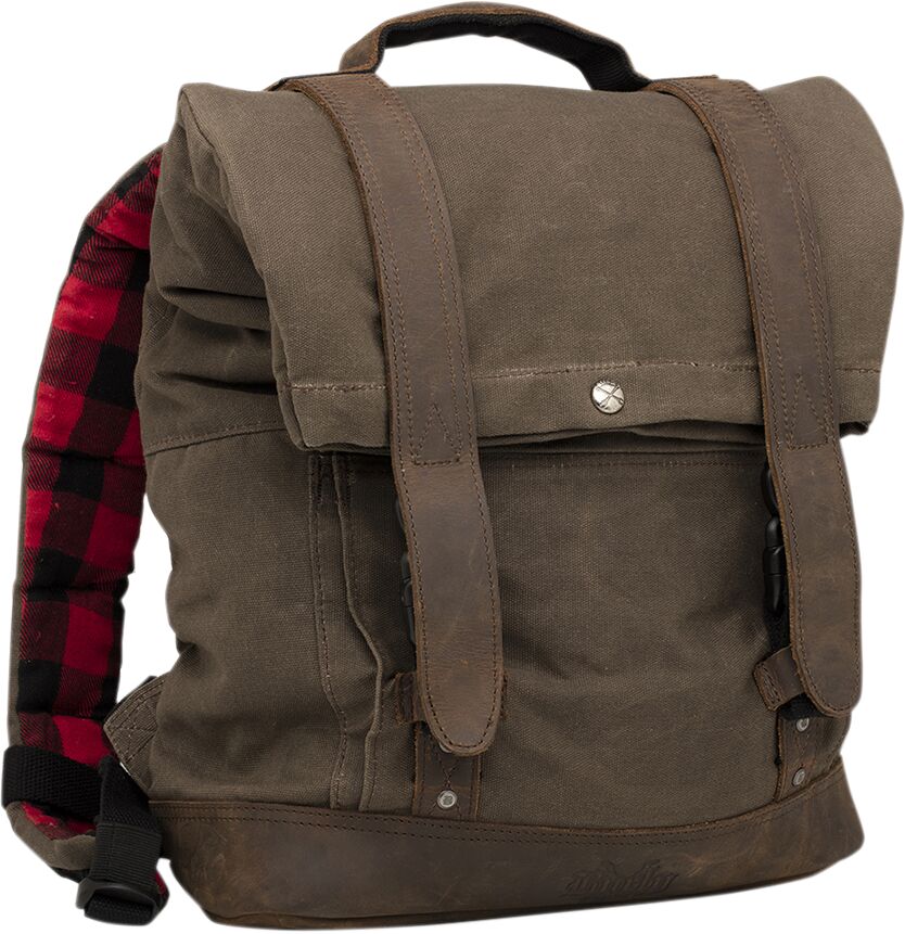 Burly Voyager Backpack Wet Waxed