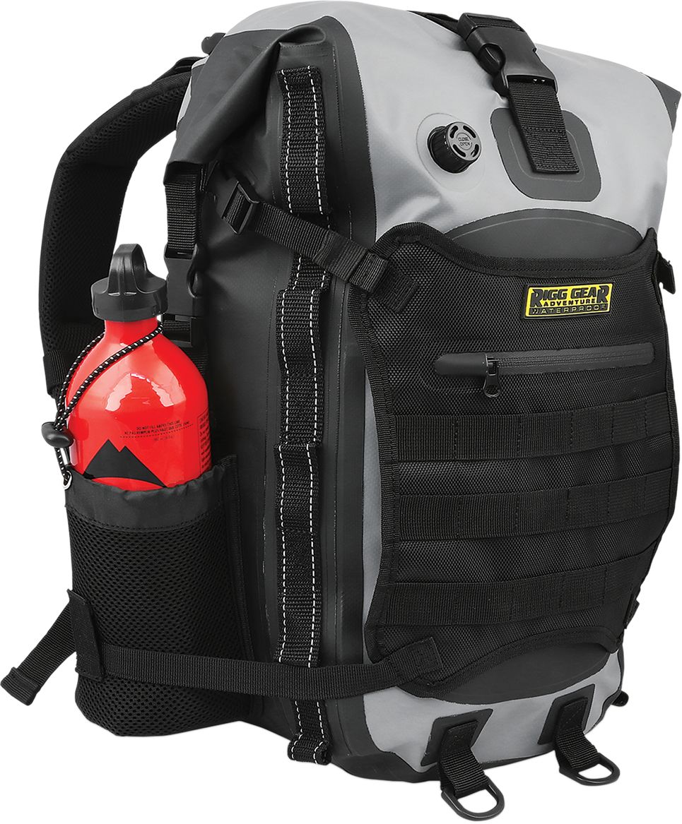 Nelson Rigg Hurricane Backpack / Tail Pack Black / Grey