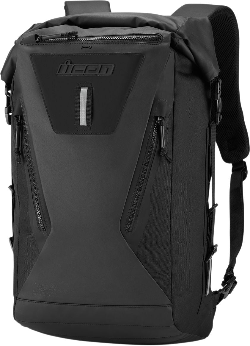 Icon Dreadnaught Roll Top Backpack Black