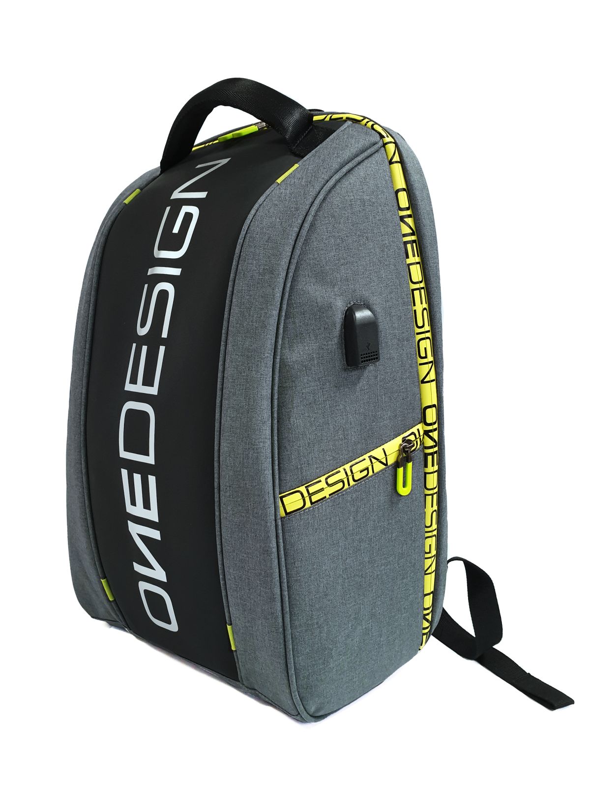 One Design Waterproof Backpack Black / Grey