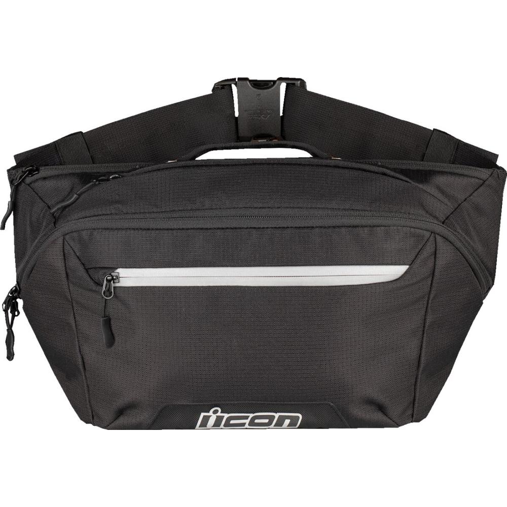 Icon Slabtown Slingbag Black - FREE UK Shipping, FREE 365 Day Returns | Moto Central