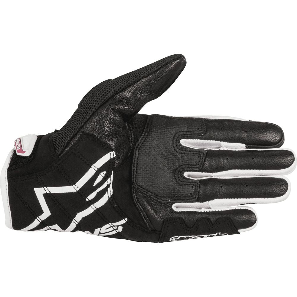 Alpinestars Stella SMX 2 V2 Air Carbon Ladies Gloves Black / White / Fuchsia