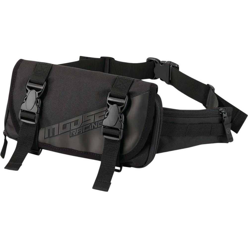 Moose Racing Qualifier Fanny Pack Black / Grey - FREE UK Shipping, FREE 365 Day Returns | Moto Central