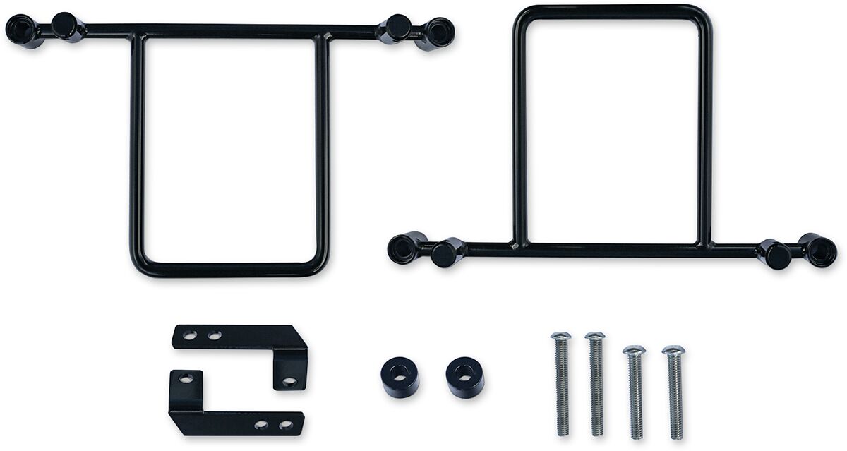 Burly Saddlebag Mounting System Black For Harley Davidson FLD 1690 2012-2013