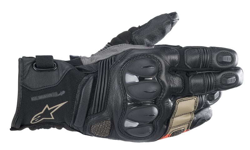 Alpinestars Belize V2 Drystar Gloves Black / Sand / Fluo Red