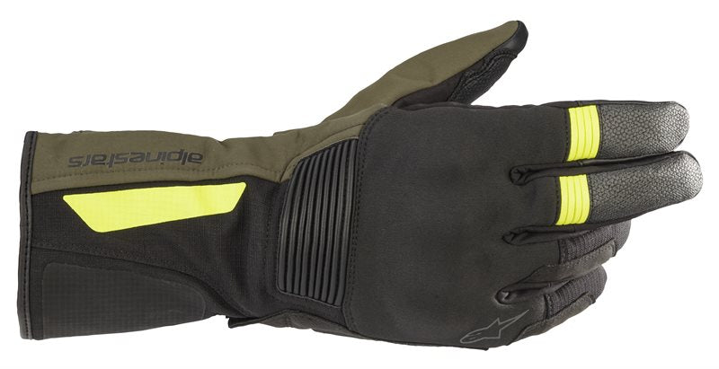 Alpinestars Denali Aerogel Drystar Gloves Black Forest / Fluo Yellow