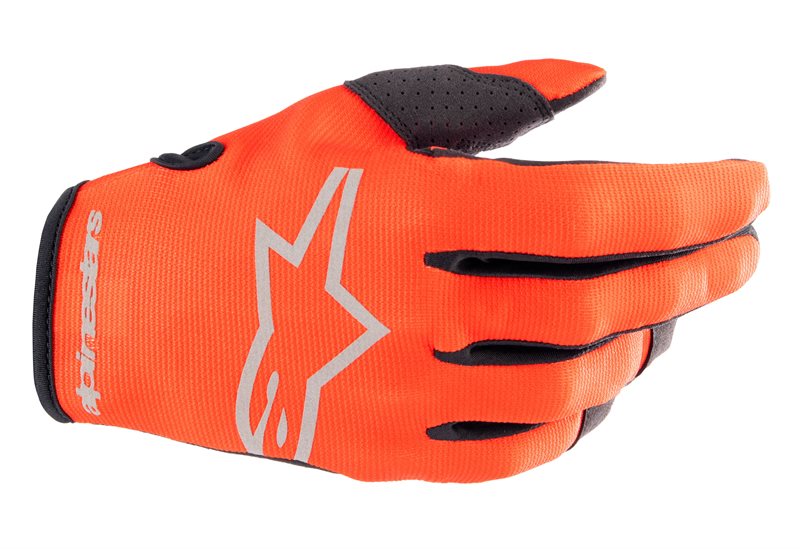 Alpinestars Youth & Kids Radar Gloves Hot Orange / Black