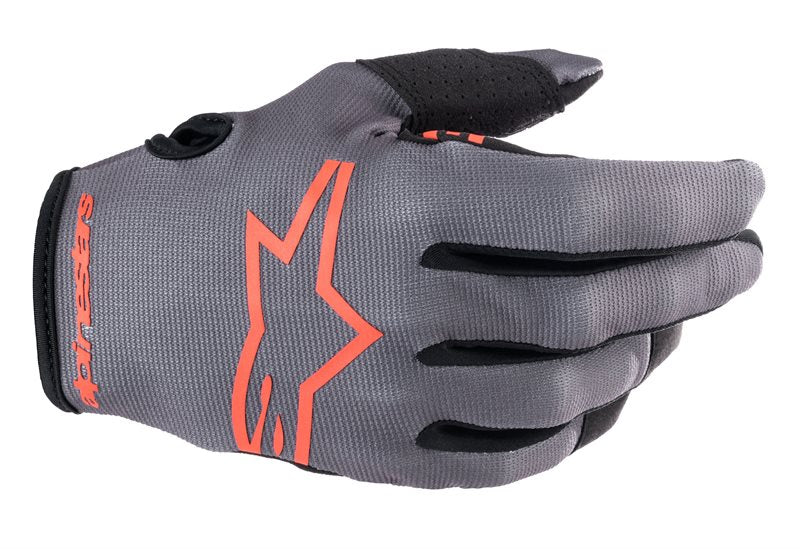 Alpinestars Youth & Kids Radar Gloves Magnet / Neon Red