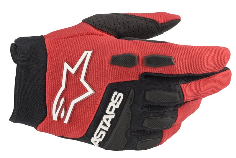 Alpinestars Youth & Kids Full Bore Gloves Bright Red / Black