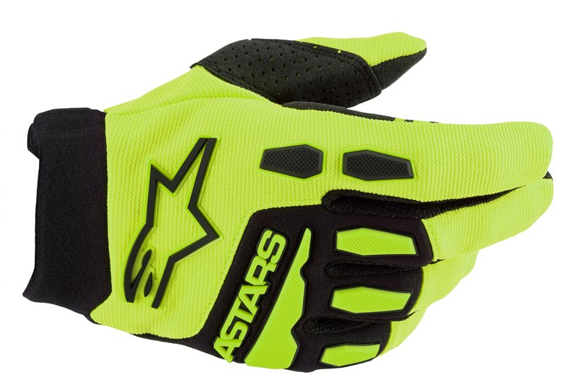 Alpinestars Youth & Kids Full Bore Gloves Fluo Yellow / Black