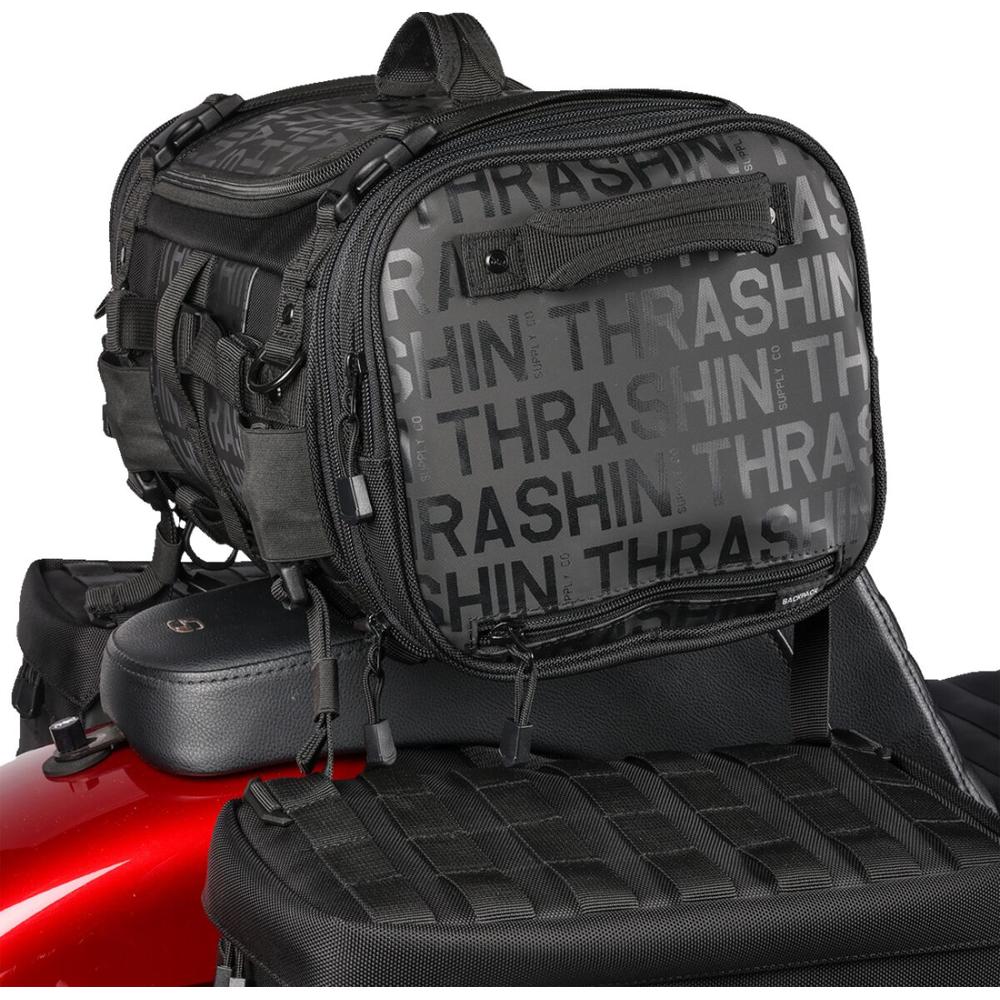 Thrashin Supply Company Bag / Luggage Strap Kit Black - FREE UK Shipping, FREE 365 Day Returns | Moto Central