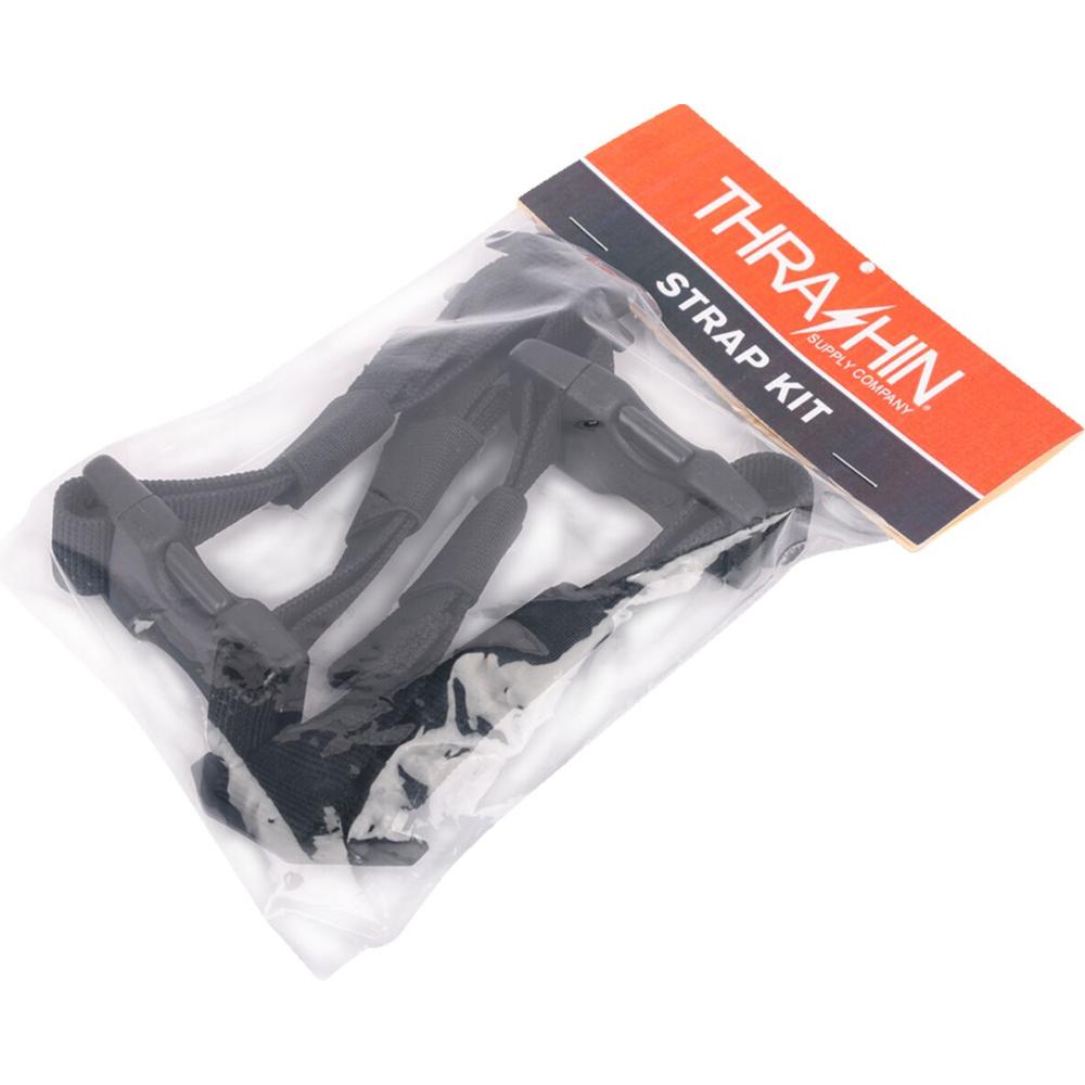 Thrashin Supply Company Bag / Luggage Strap Kit Black - FREE UK Shipping, FREE 365 Day Returns | Moto Central