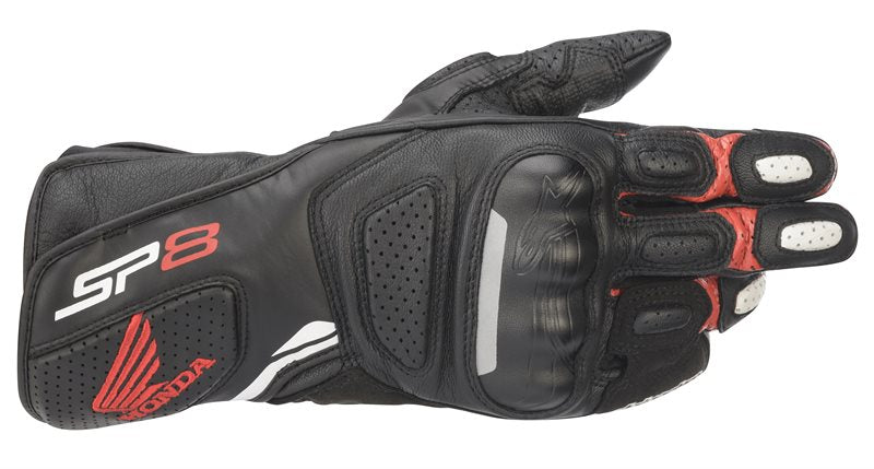 Alpinestars Honda SP-8 V2 Gloves Black / White / Red