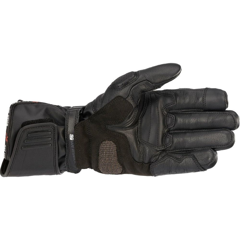 Alpinestars SP-8 HDry Leather Gloves Black / Black  - FREE UK Shipping, FREE 365 Day Returns | Moto Central