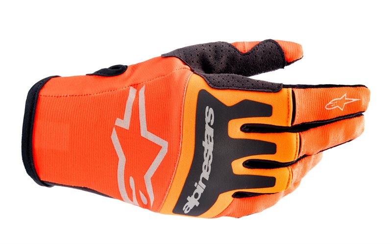 Alpinestars Techstar Gloves Hot Orange / Black