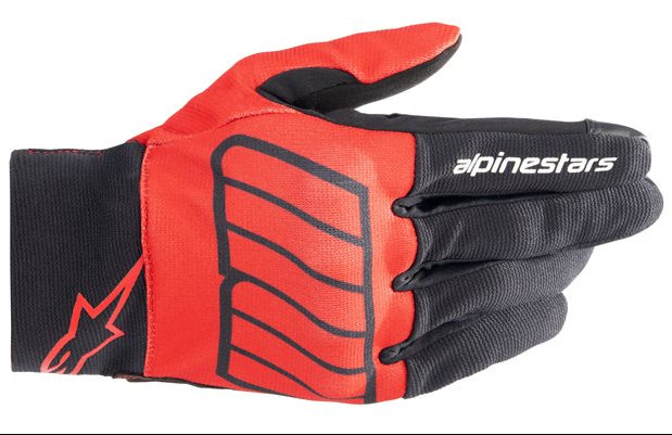 Alpinestars Aragon Gloves Bright Red / Black - FREE UK Shipping, FREE 365 Day Returns | Moto Central