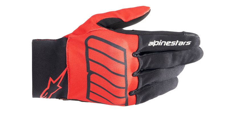 Alpinestars Aragon Gloves Bright Red / Black