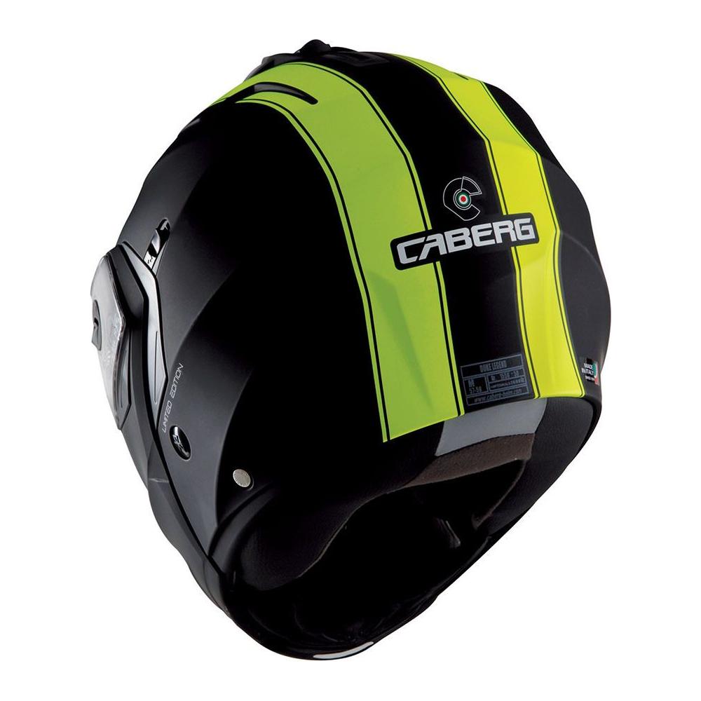 Caberg Duke 2 Legend Flip-Up Helmet Matt Black / Fluo Yellow