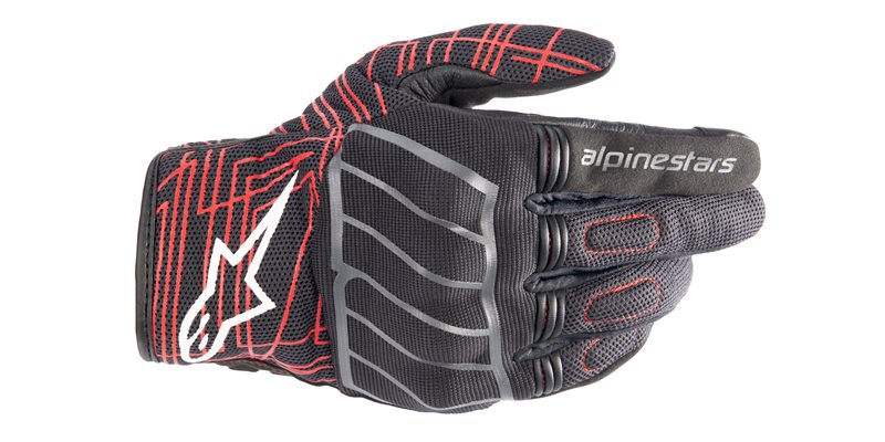 Alpinestars MM93 Losail V2 Gloves Black Asphalt / Bright Red