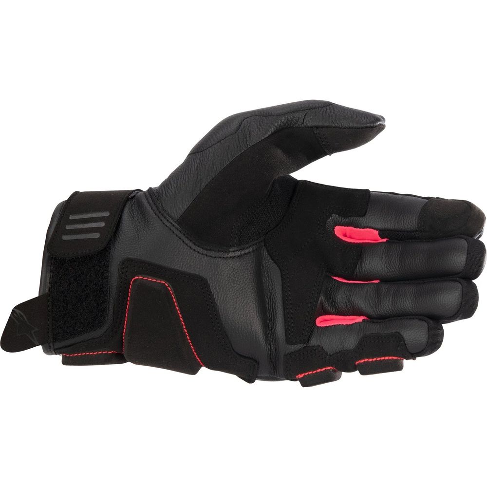 Alpinestars Stella Phenom Ladies Leather Gloves Black / Diva Pink