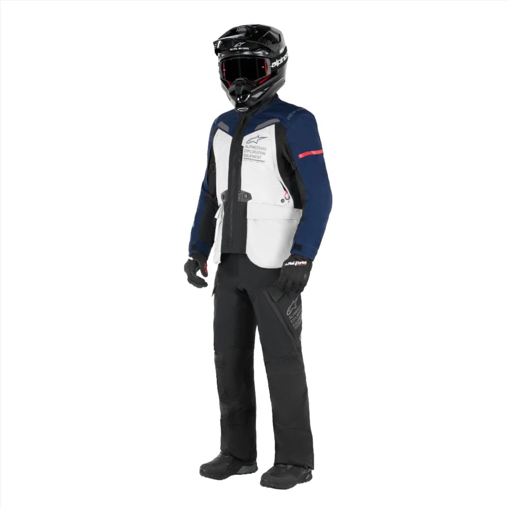 Alpinestars ST-7 2L Gore-Tex Jacket Ice Grey / Dark Blue / Black