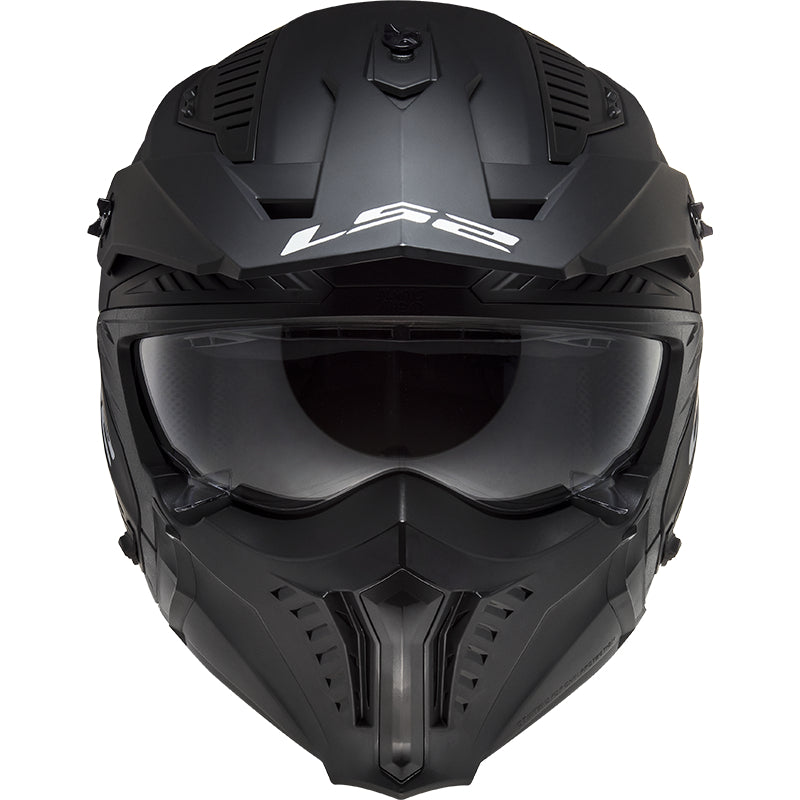 LS2 OF606 Drifter ECE 22.06 Open Face Helmet Solid Matt Black