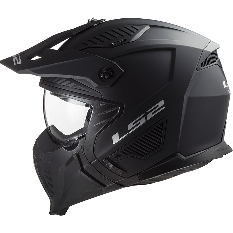 LS2 OF606 Drifter ECE 22.06 Open Face Helmet Solid Matt Black