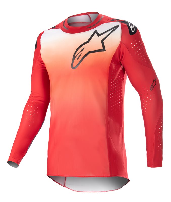 Alpinestars Supertech Risen Jersey Mars Red / White