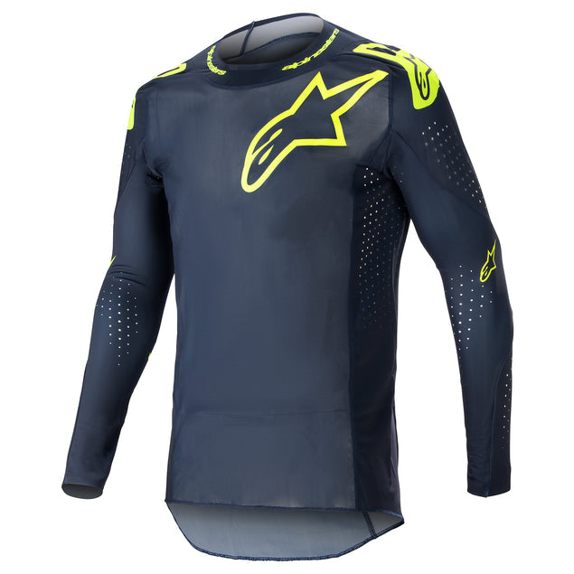 Alpinestars Supertech Bruin Jersey Night Navy / Fluo Yellow