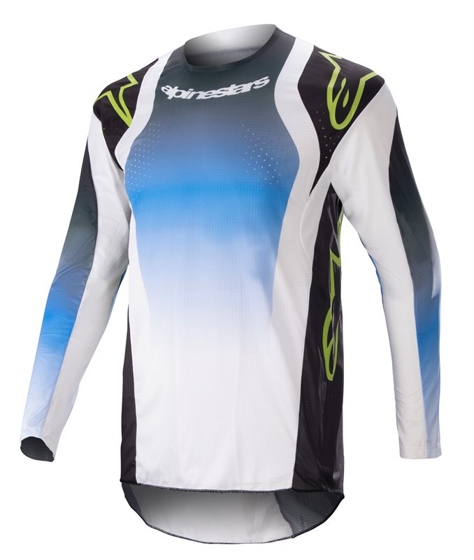 Alpinestars Techstar Push Jersey Nightlife Ucla Blue / White