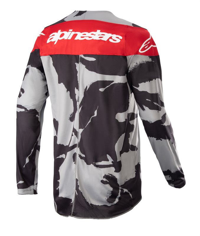 Alpinestars Racer Tactical Jersey Cast Grey Camo / Mars Red