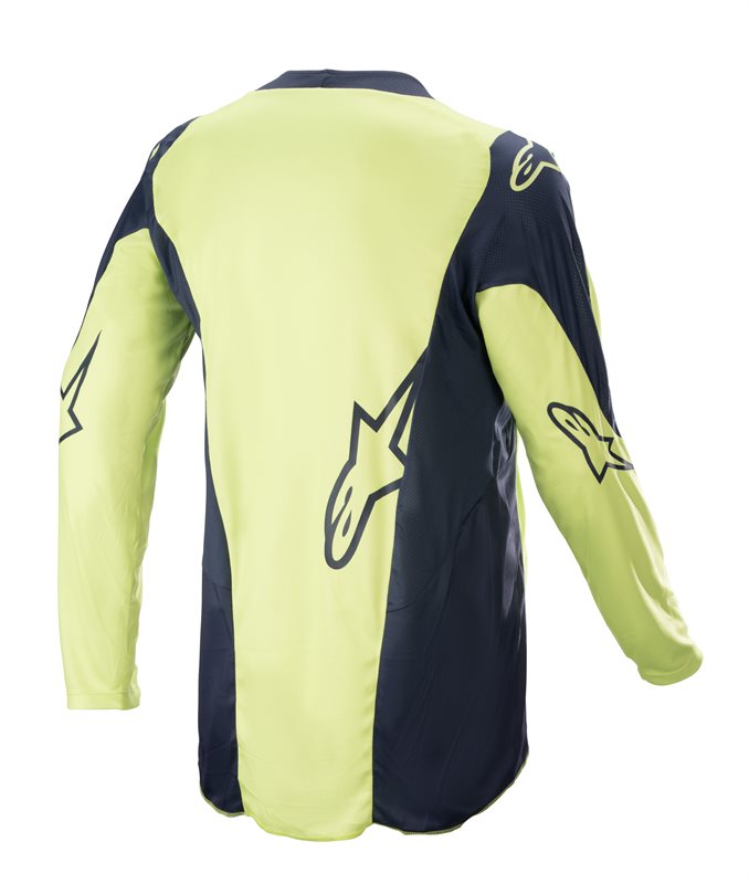 Alpinestars Racer Hoen Jersey Night Navy / Fluorite Green