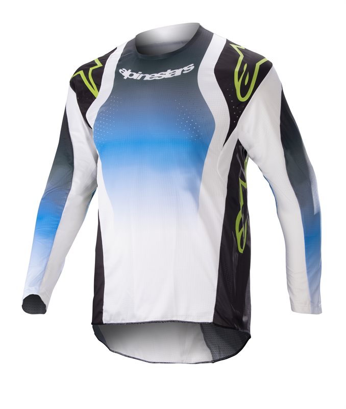 Alpinestars Youth Racer Push Jersey Nightlife Ucla Blue / White