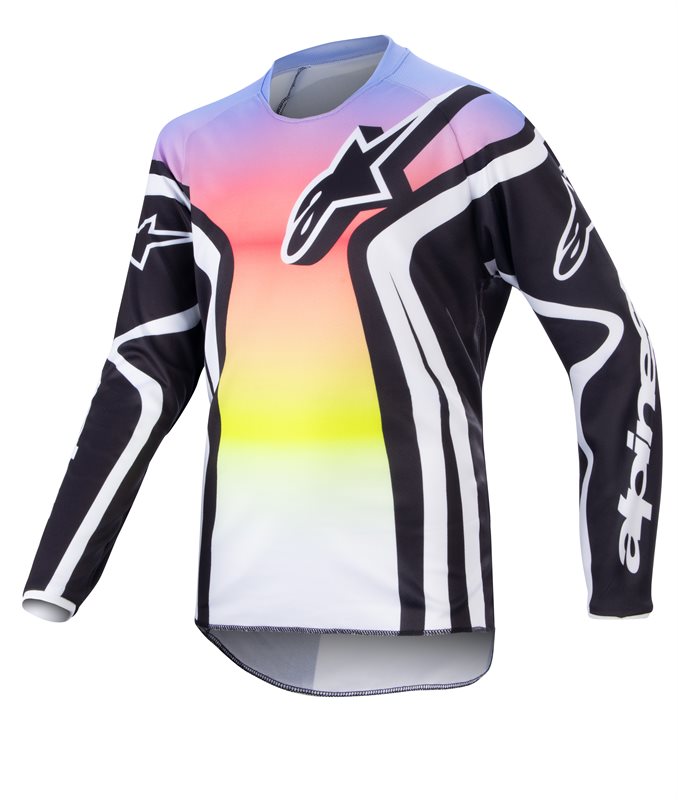 Alpinestars Youth Racer Semi Jersey Black Multicolor