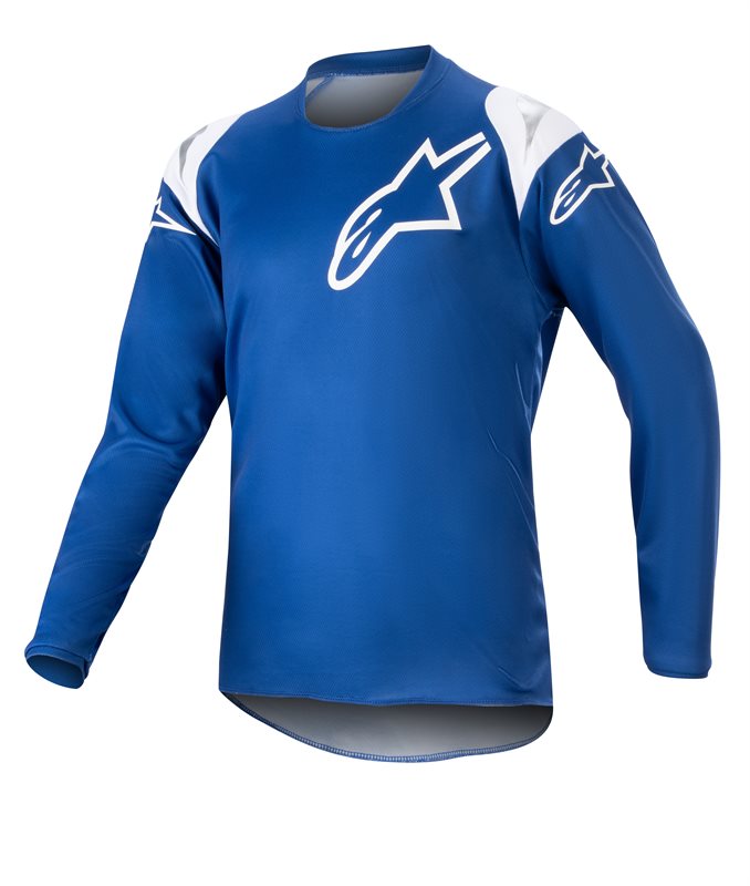 Alpinestars Youth Racer Narin Jersey Blue Ray / White