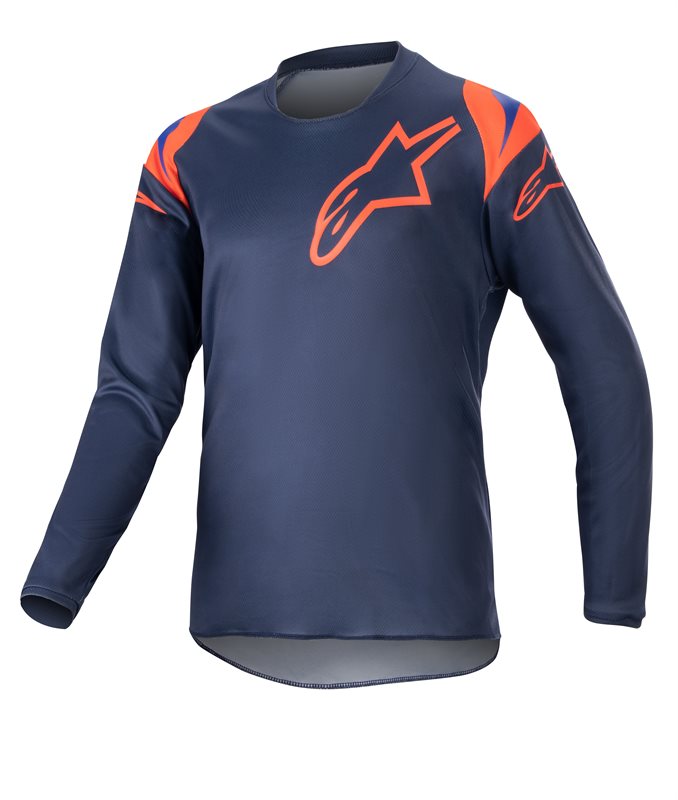 Alpinestars Youth Racer Narin Jersey Night Navy / Hot Orange