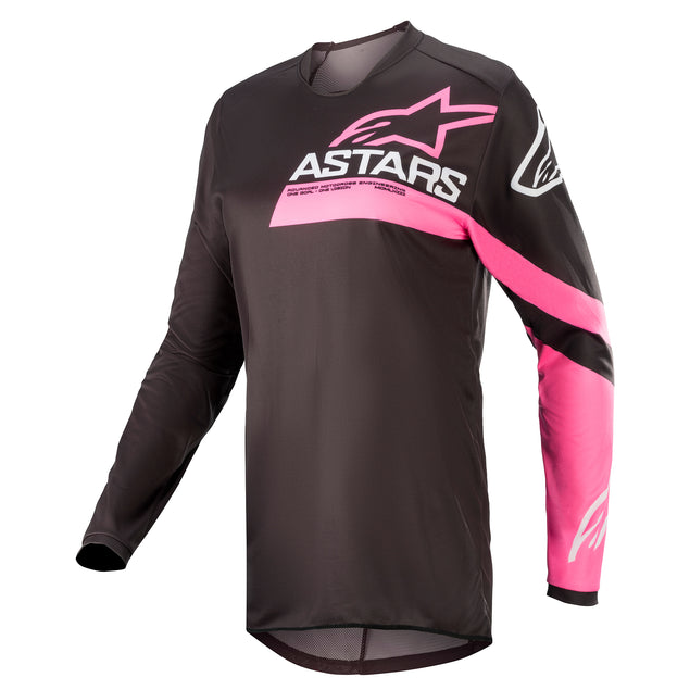 Alpinestars Stella Fluid Chaser Jersey Black / Fluo Pink