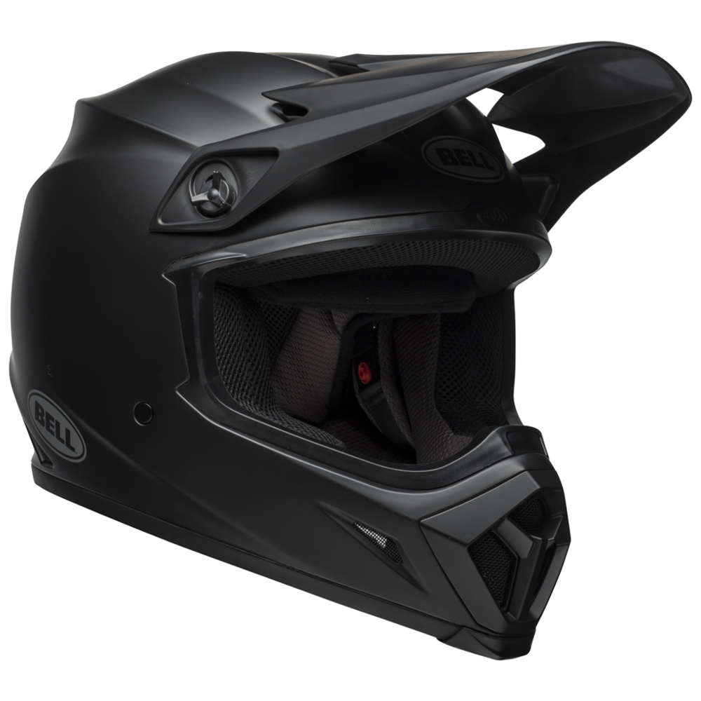 Bell MX-9 MIPS Solid MX Helmet Matt Black - FREE UK Shipping, FREE 365 Day Returns | Moto Central