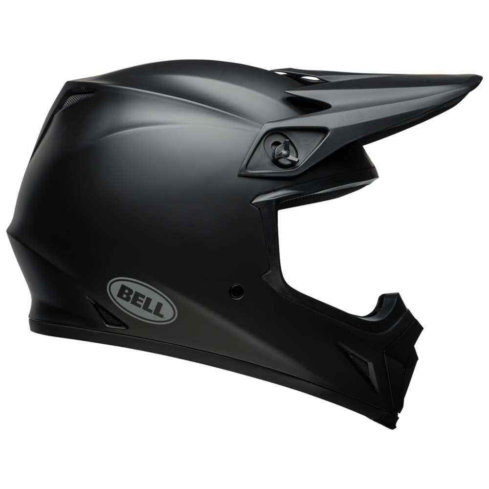 Bell MX-9 MIPS Solid MX Helmet Matt Black - FREE UK Shipping, FREE 365 Day Returns | Moto Central