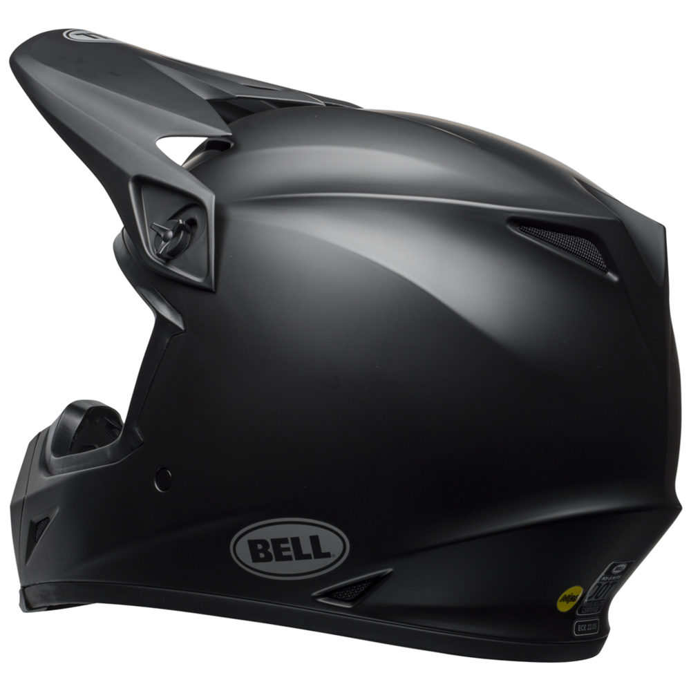 Bell MX-9 MIPS Solid MX Helmet Matt Black - FREE UK Shipping, FREE 365 Day Returns | Moto Central