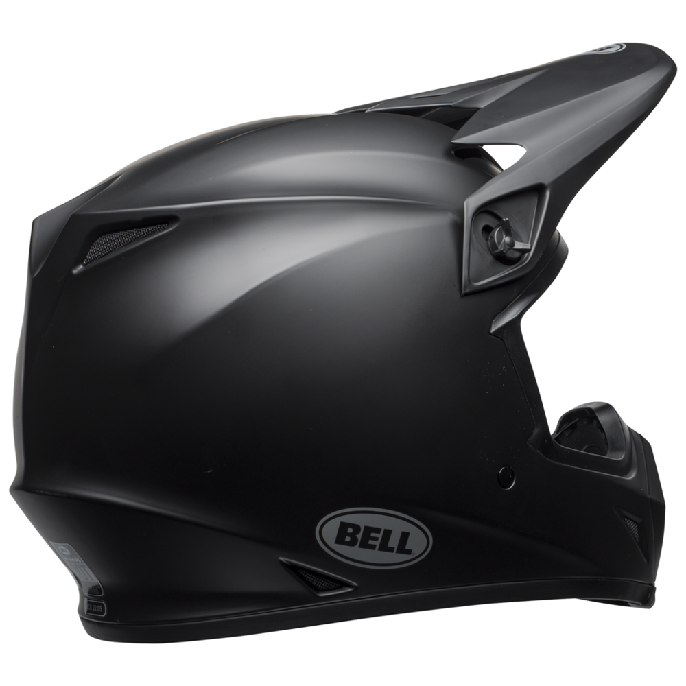 Bell MX-9 MIPS Solid MX Helmet Matt Black - FREE UK Shipping, FREE 365 Day Returns | Moto Central