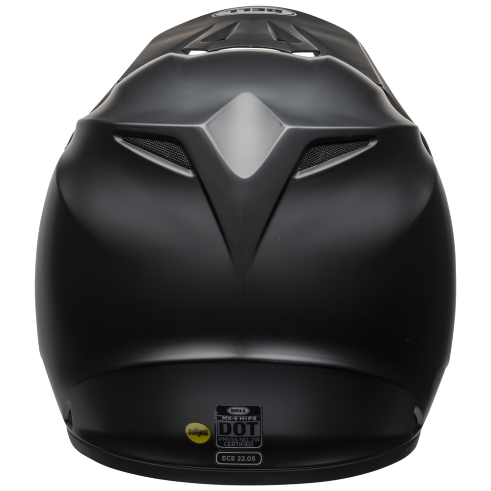 Bell MX-9 MIPS Solid MX Helmet Matt Black - FREE UK Shipping, FREE 365 Day Returns | Moto Central