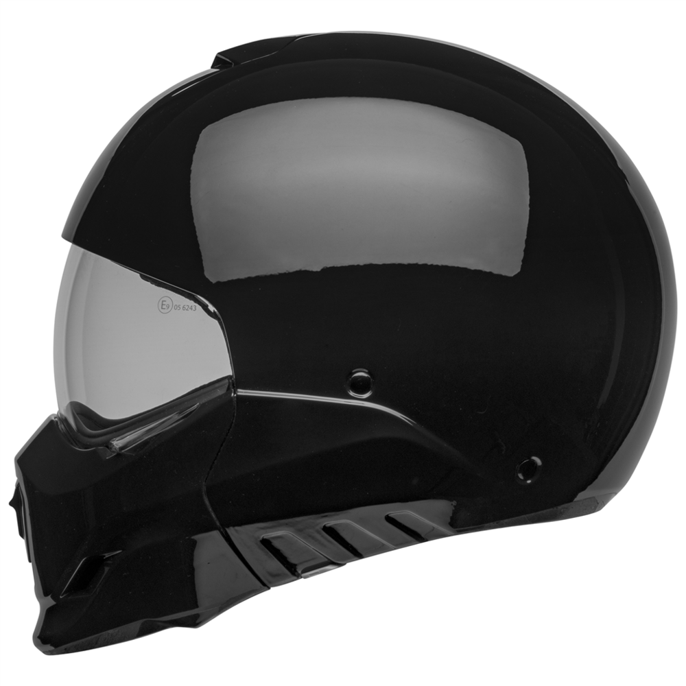 Bell Broozer Solid Convertible Face Helmet Black