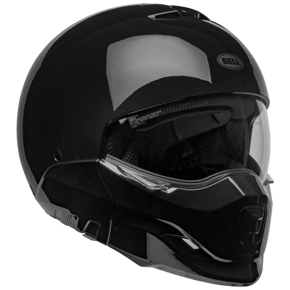 Bell Broozer Solid Convertible Face Helmet Black