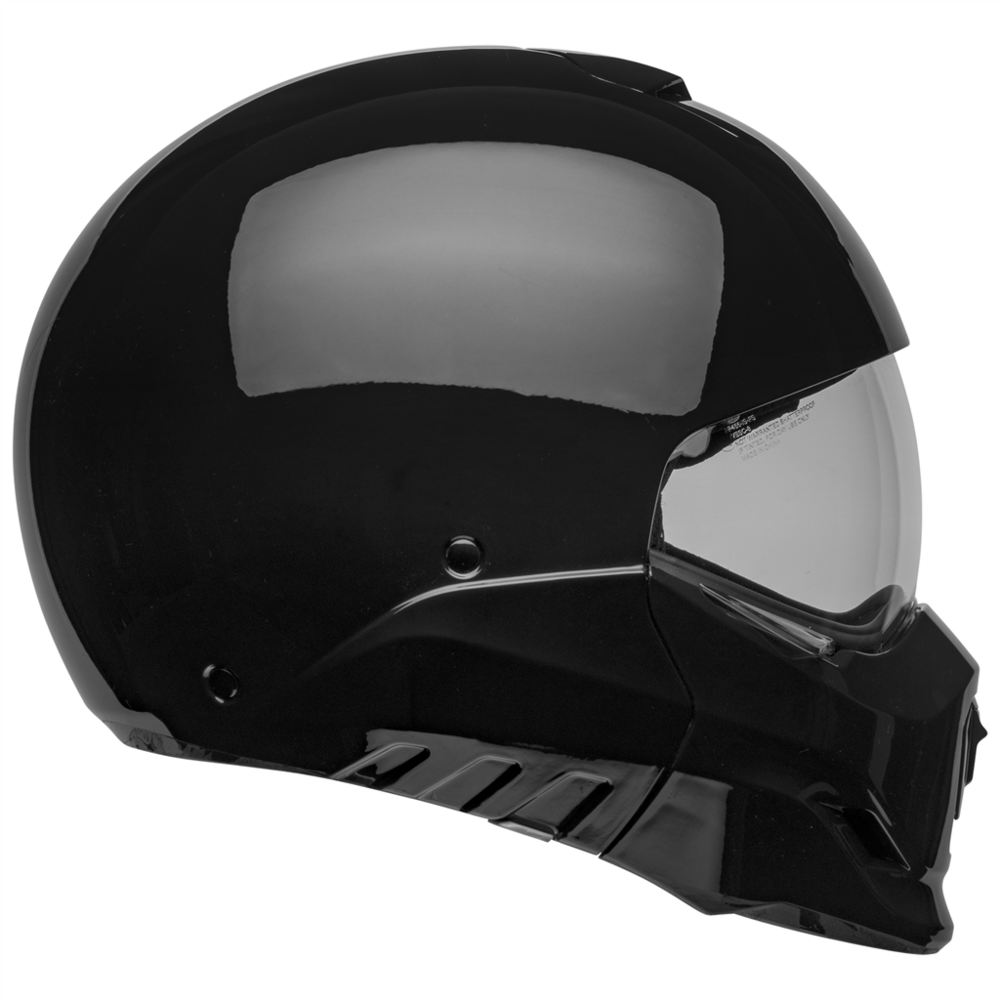 Bell Broozer Solid Convertible Face Helmet Black