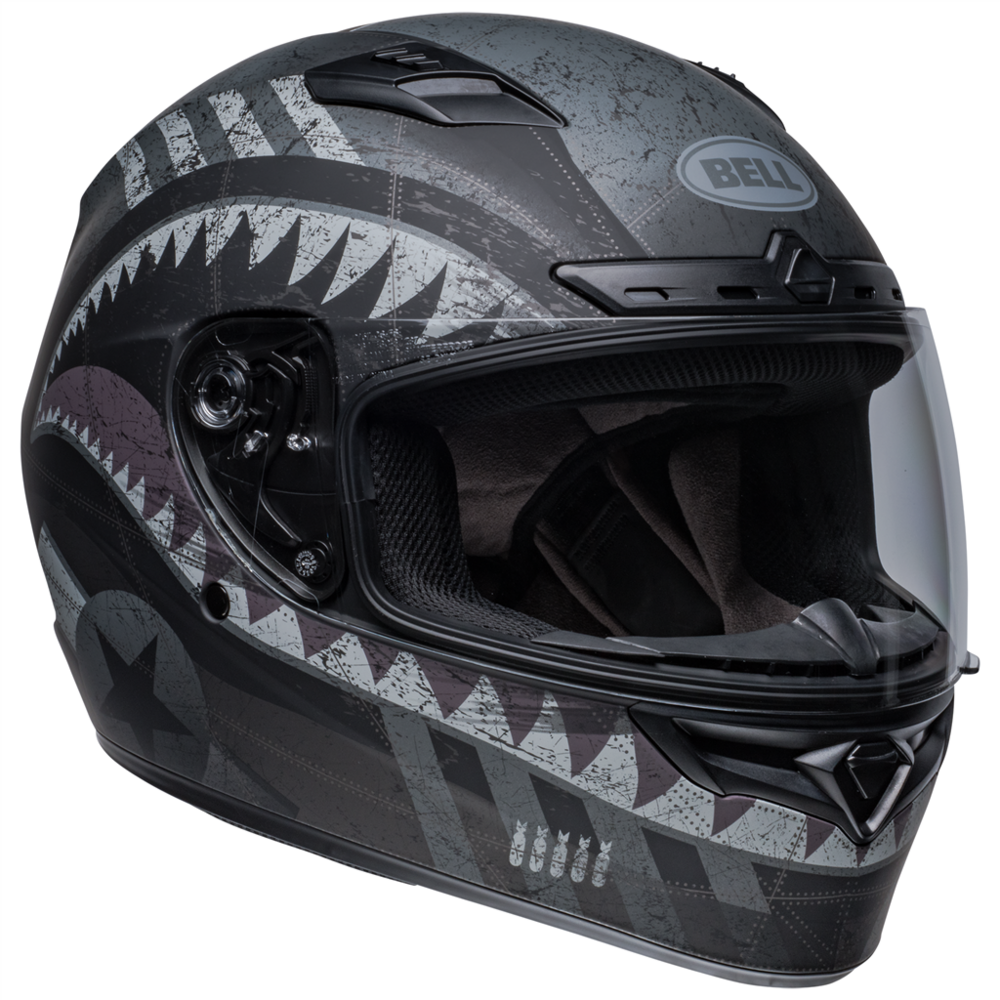 Bell Qualifier DLX MIPS DMC Full Face Helmet Matt Black / Grey - FREE UK Shipping, FREE 365 Day Returns | Moto Central